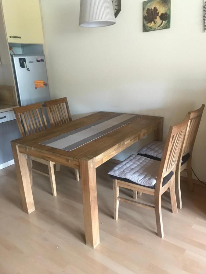 Ferienwohnung Am Gruenen Band Hellingen Esterno foto