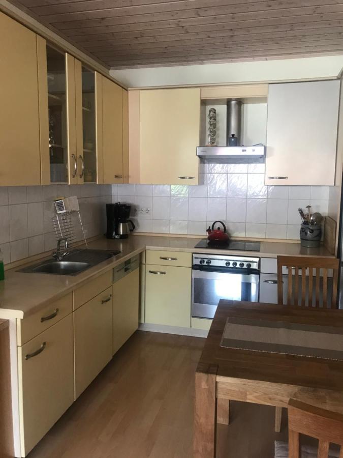 Ferienwohnung Am Gruenen Band Hellingen Esterno foto