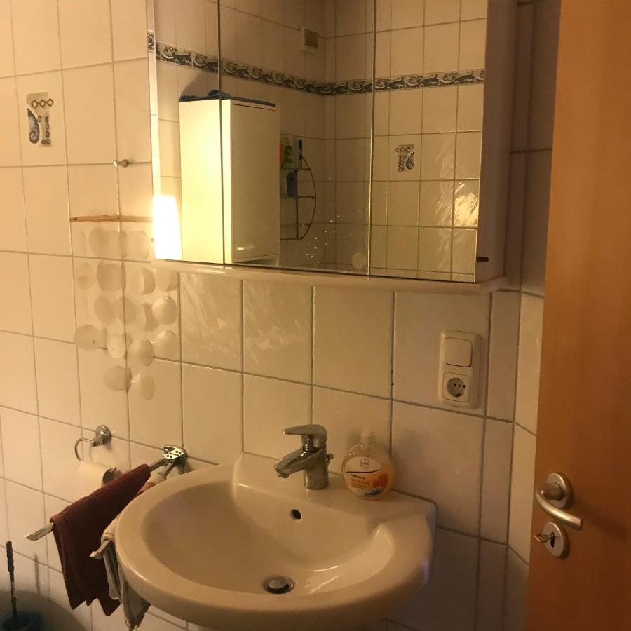 Ferienwohnung Am Gruenen Band Hellingen Esterno foto