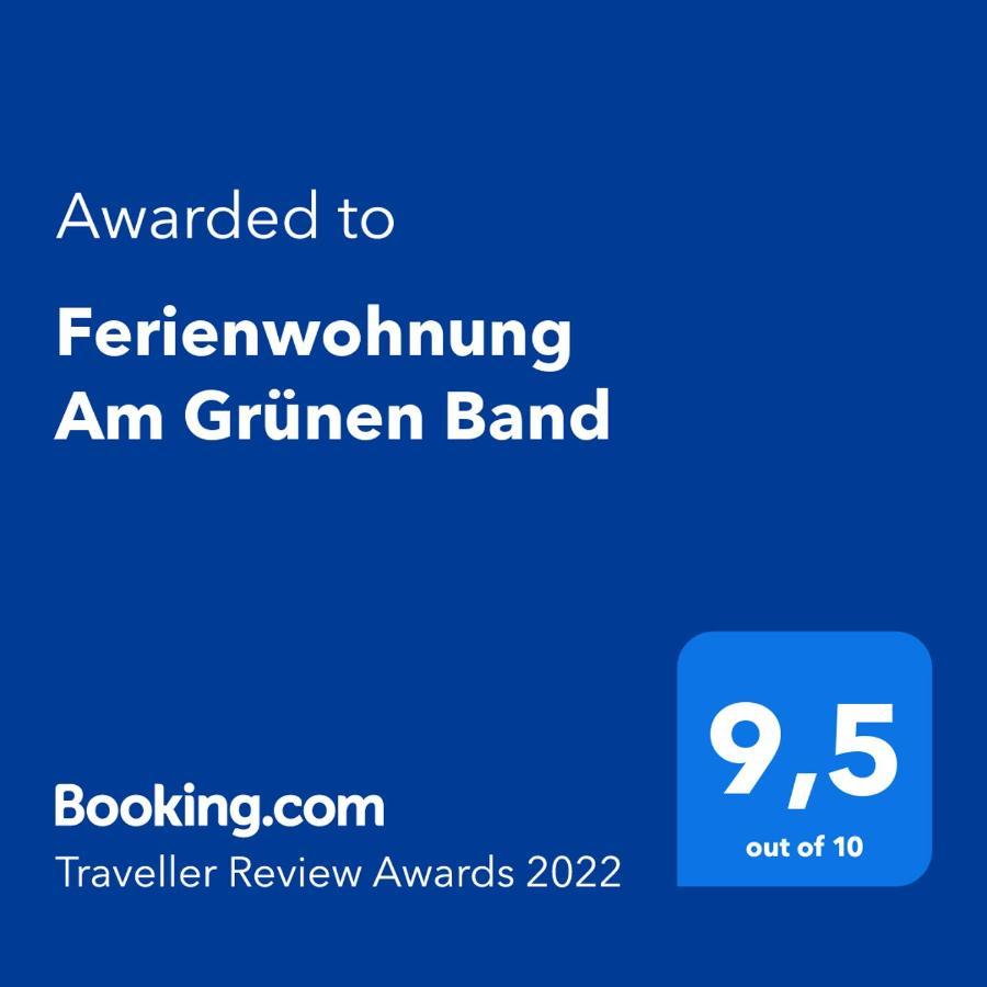 Ferienwohnung Am Gruenen Band Hellingen Esterno foto