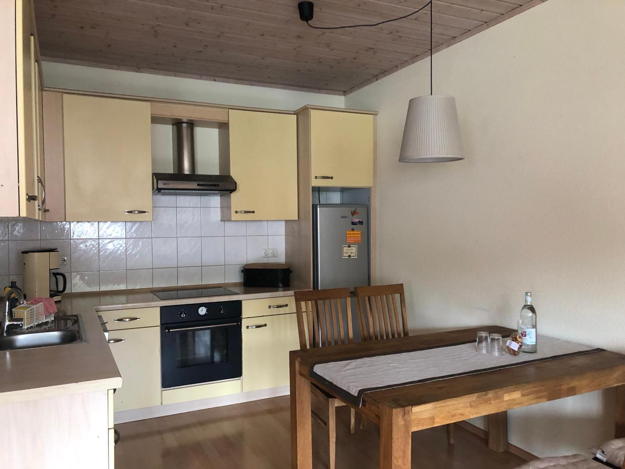 Ferienwohnung Am Gruenen Band Hellingen Esterno foto