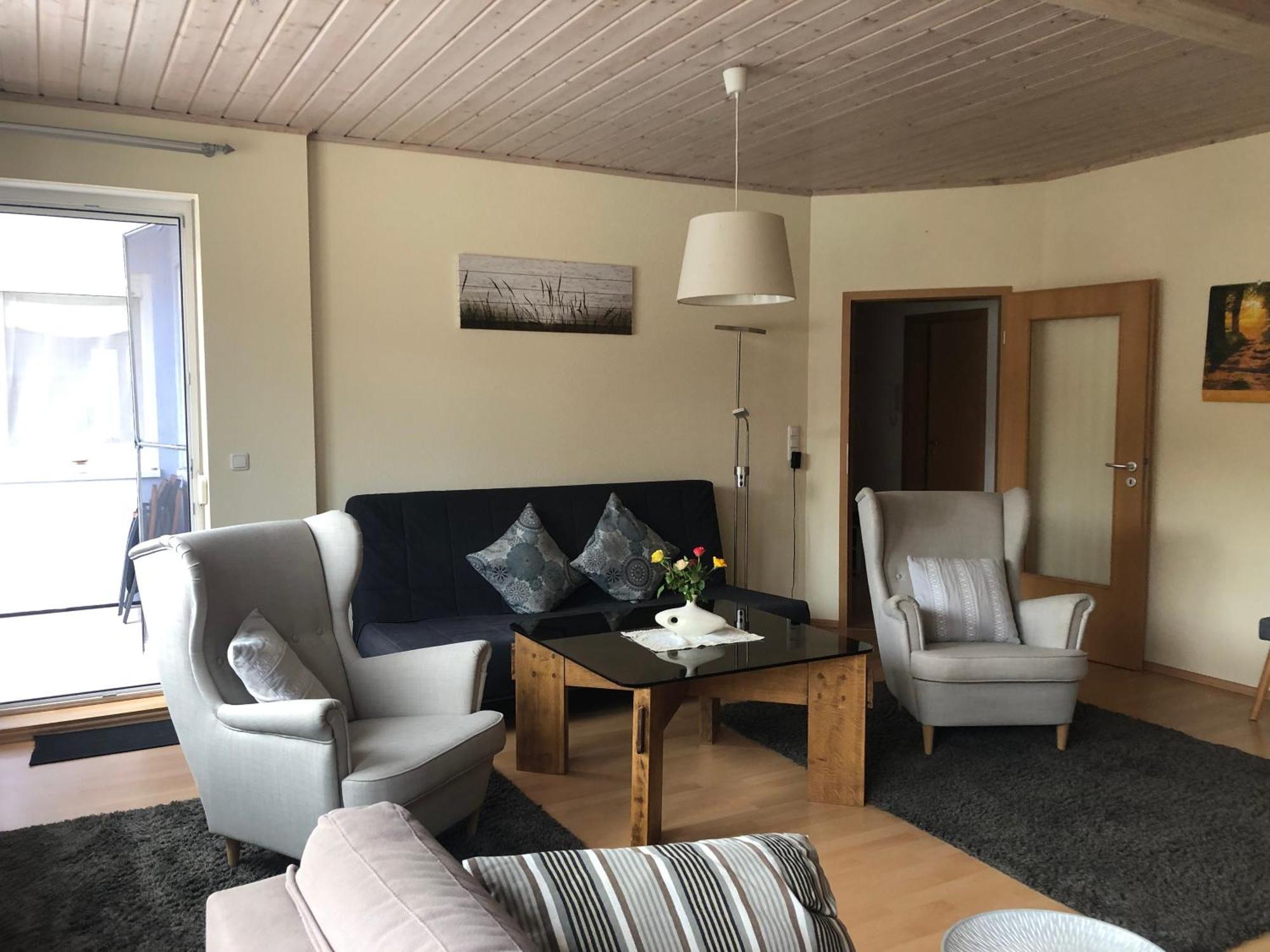 Ferienwohnung Am Gruenen Band Hellingen Esterno foto