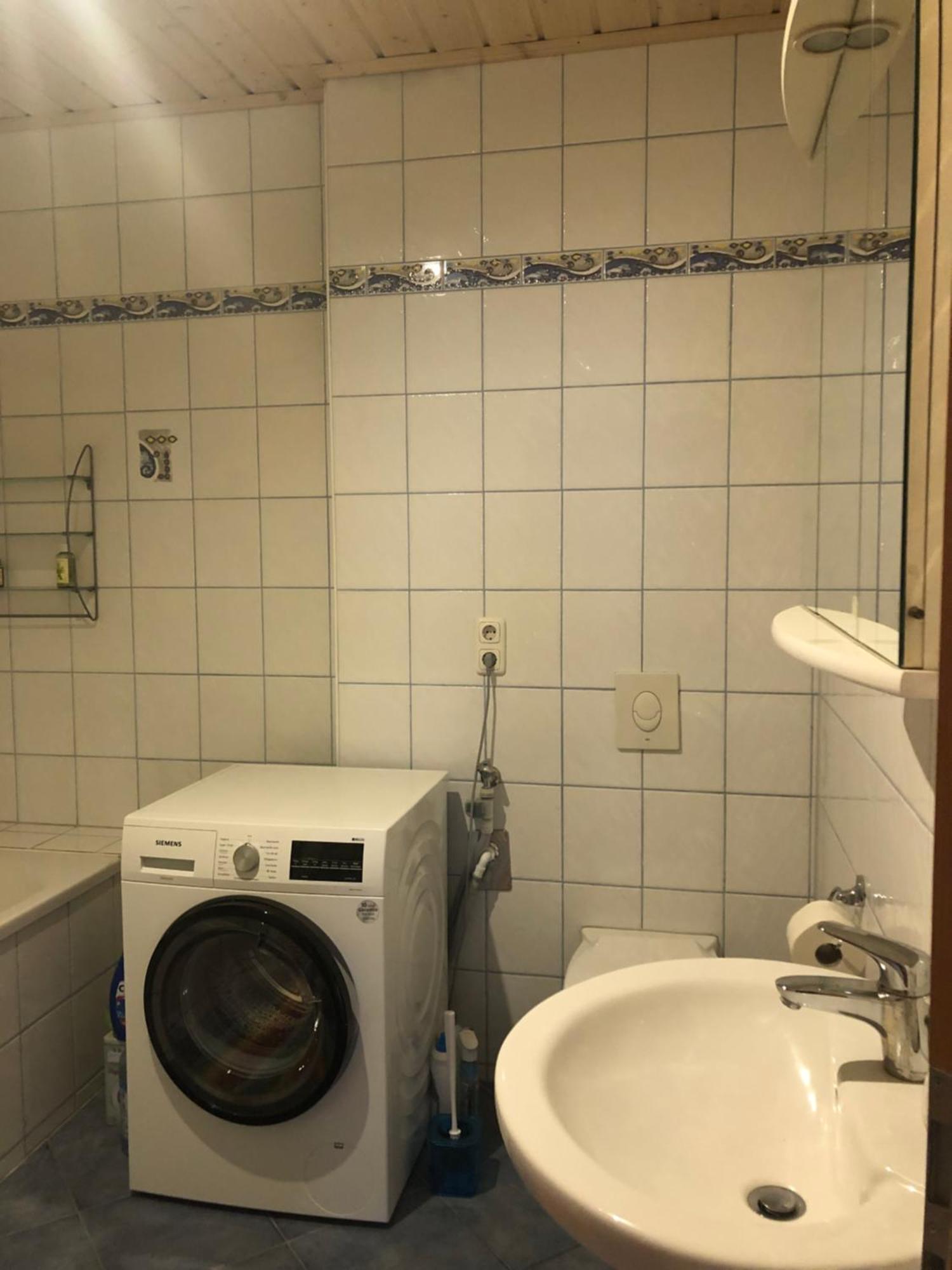 Ferienwohnung Am Gruenen Band Hellingen Esterno foto