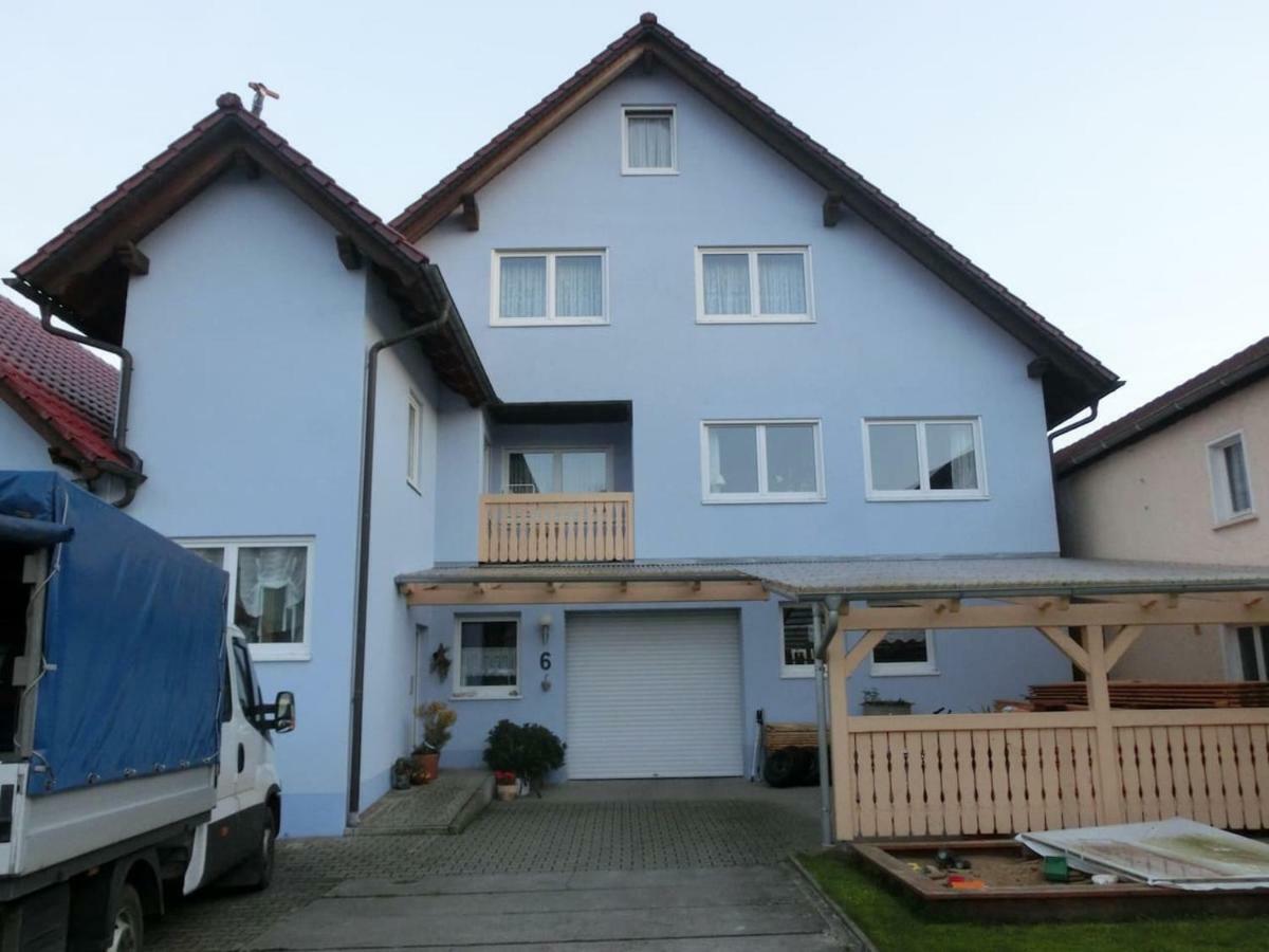 Ferienwohnung Am Gruenen Band Hellingen Esterno foto