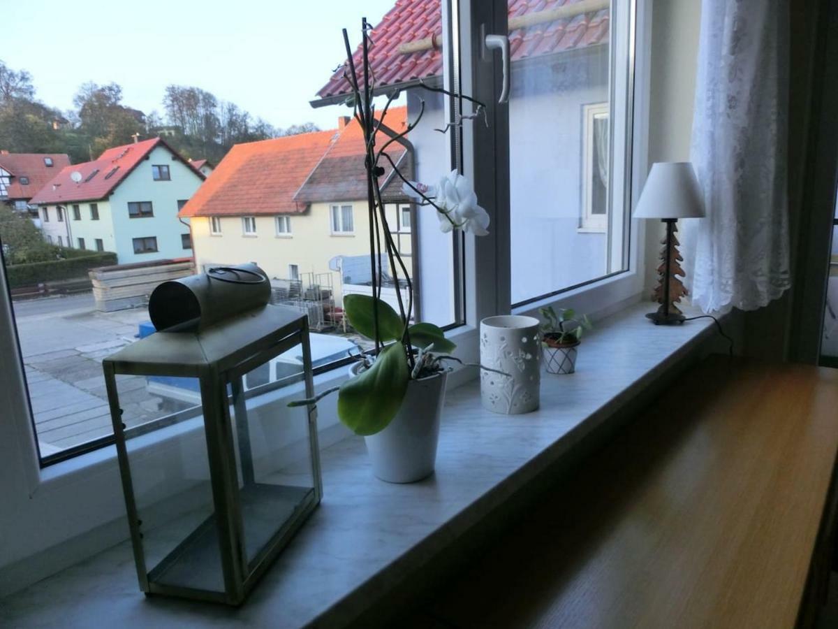 Ferienwohnung Am Gruenen Band Hellingen Esterno foto